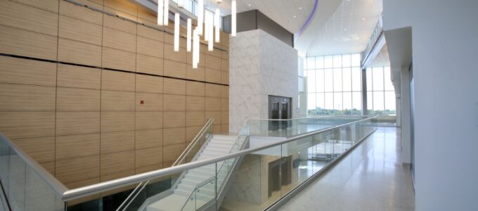Interior view of Blessing Health System featuring Spectrum Facades 02