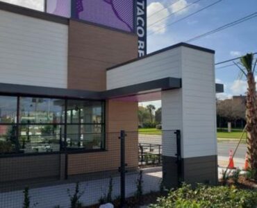 Exhibiting the craftsmanship of Spectrum Facades at Taco Bell