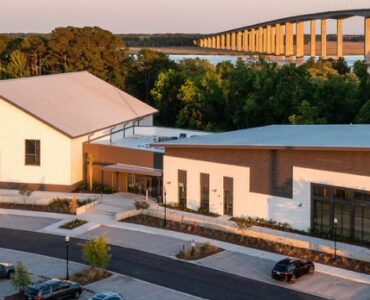 Daniel Island Community Recreation Centre landscape view